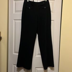 Ann Taylor Black Dress Pants size 6.